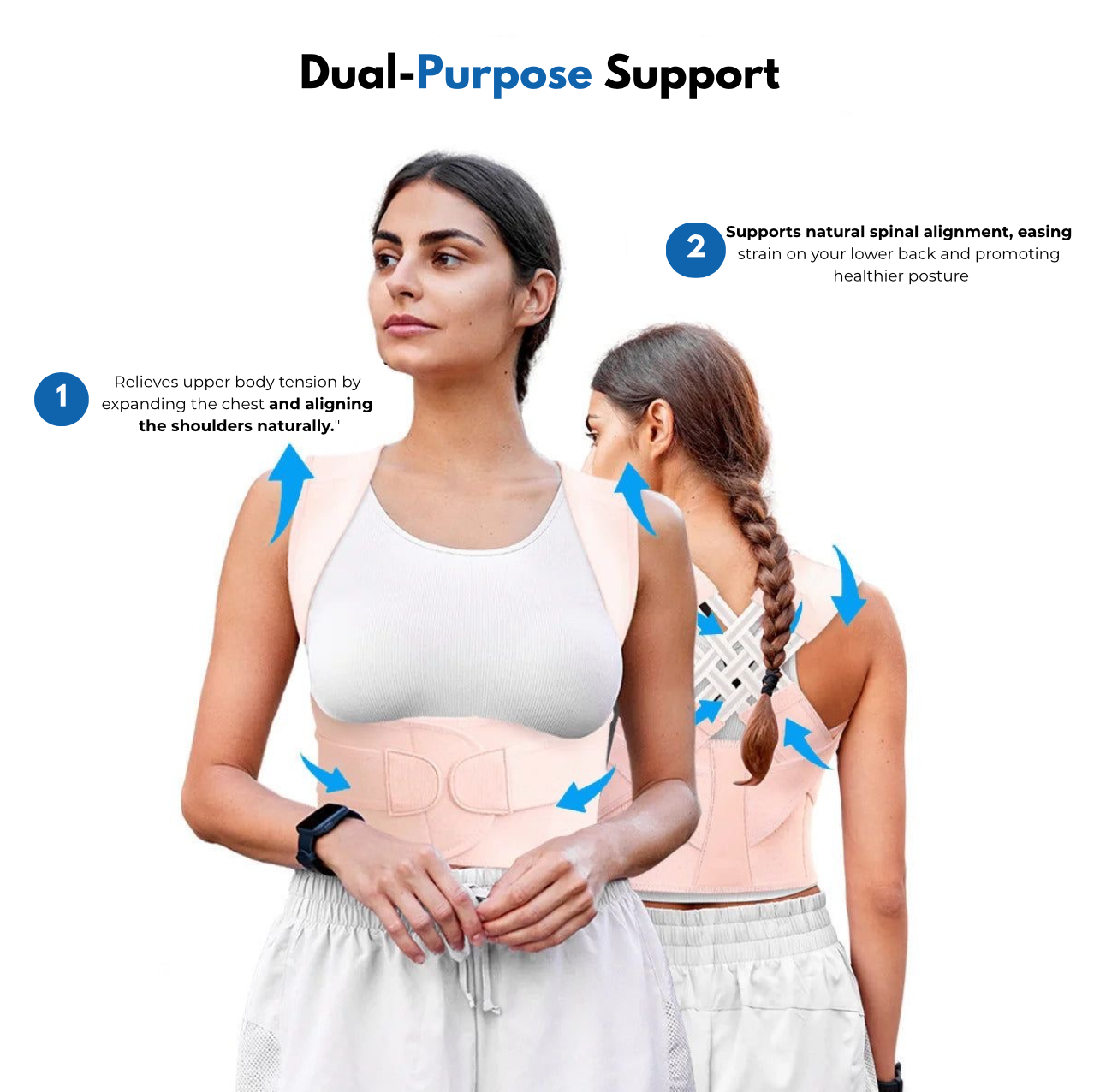 CURVAST™ – Discreet Posture Corrector + Free Guide